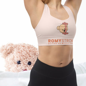 Longline Compression Sports Bra