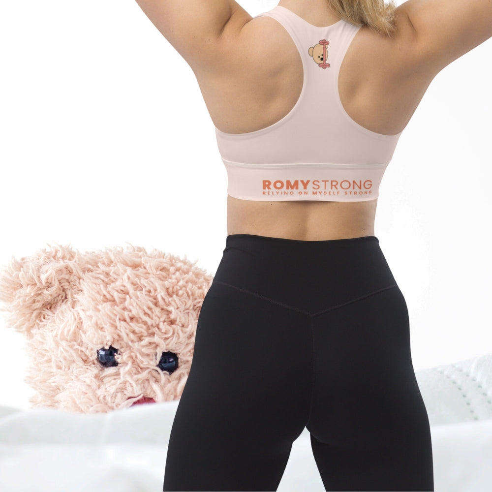 Longline Compression Sports Bra